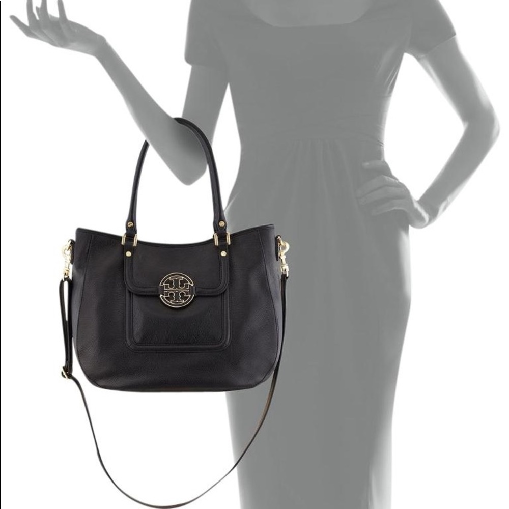 Tory Burch Black Leather Handbag